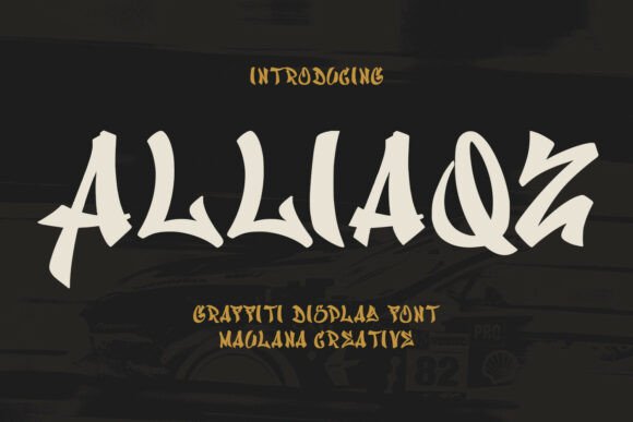 Alliaqz: The Ultimate Display Font for Bold Craft Projects