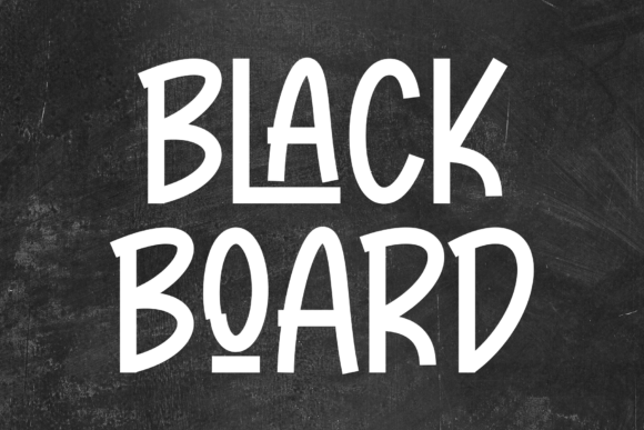 Black Board: The Playful Display Font for Modern Web Design
