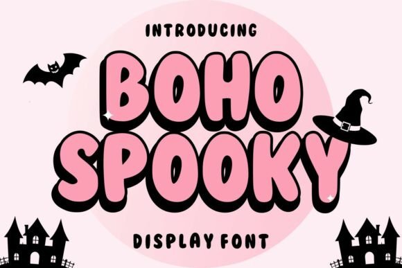 Boho Spooky: The Perfect Bubble Typeface for Playful Branding