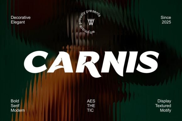 Carnis: The Bold Display Font for Modern Web Design