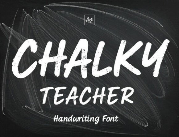 Chalky Teacher: The Perfect Display Font for Creative Product Design