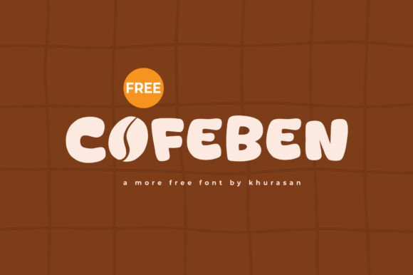 Cofeben: A Modern Cute Typeface for Creative Branding