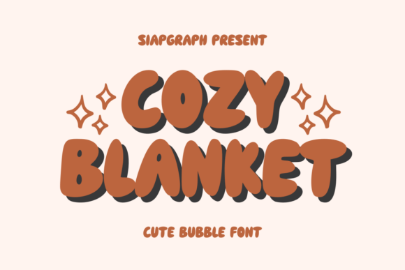 Cozy Blanket: The Warm Bubble Typeface for Scroll-Stopping Designs