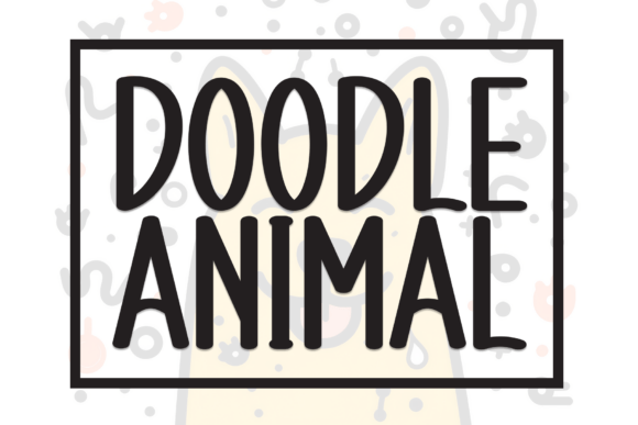Doodle Animal: The Perfect Display Font for Handmade Shop Branding