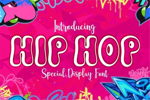 Hiphop: A Vibrant Display Font for Modern Editorial Design
