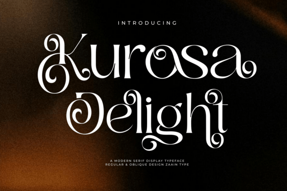 Kurosa Delight: The Premium Serif Font for Professional Branding