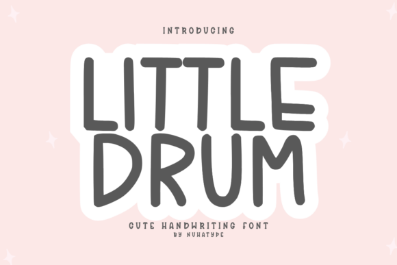 Little Drum: The Playful Display Font for Bold Branding