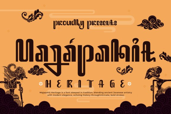 Majapahit Heritage: A Premium Display Font for Bold Campaigns