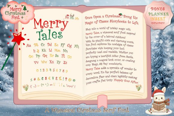 Merry Tales: The Perfect Serif Font for Festive Branding