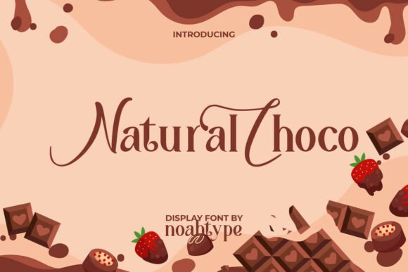 Natural Choco: The Premium Display Font for Scroll-Stopping Campaigns