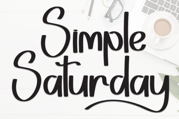 Simple Saturday: The Perfect Display Font for Small Business Branding