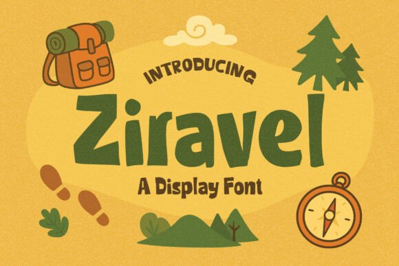 Ziravel: The Adventure Font for Bold Campaigns